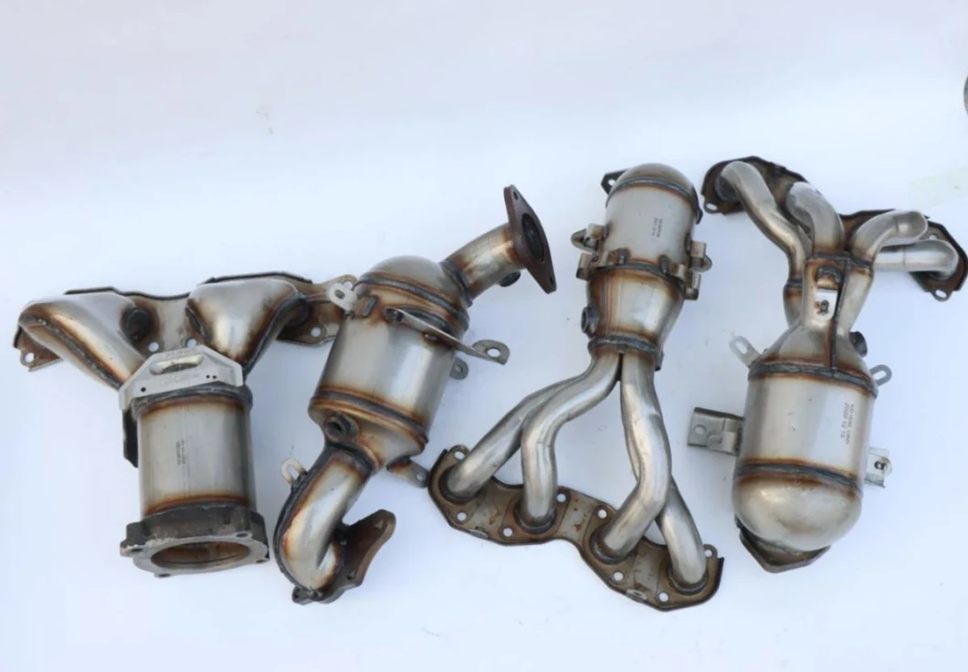 Processing Custom High Quality Catalytic Converter Automotive Parts