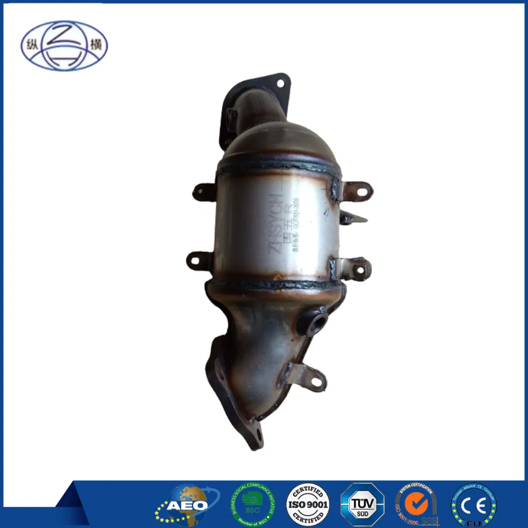 Chang′an CS95 2.0t Direct Fit Three Way Exhaust Front Catalytic Converter with High Quality