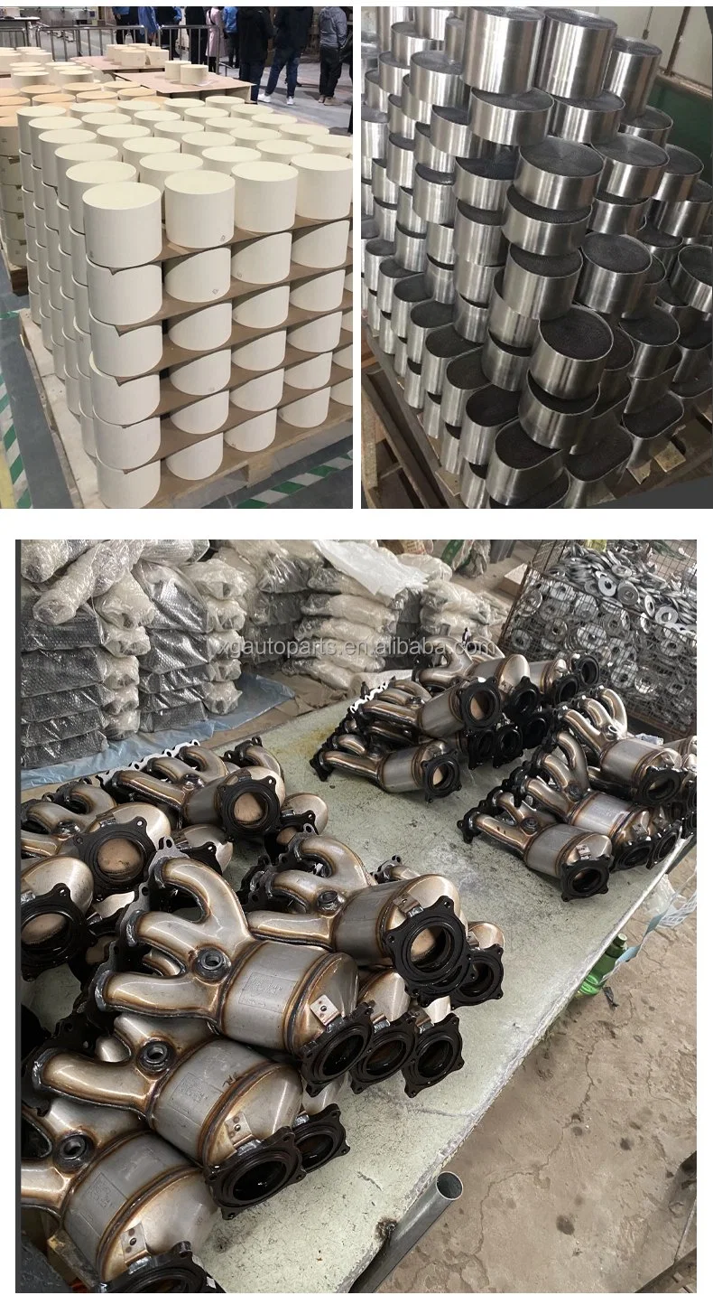 Euro 1 Ceramic Honeycomb Substrate Catalyst 125*80*100